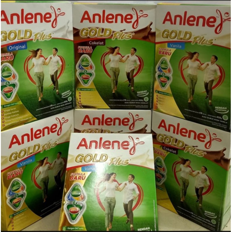 

Anline Gold Plus 650g all varian original /coklat /vanila/