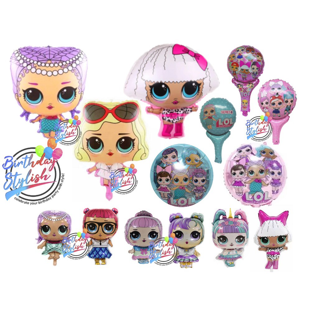 Balon LOL/ Balon Foil LOL/ Balon LOL Boneka/ Balon Boneka LOL Surprise