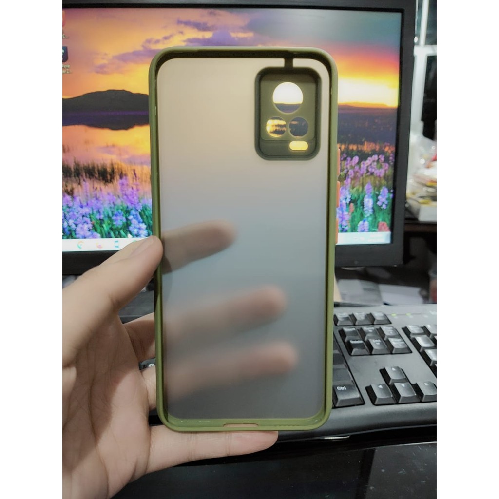 Bumper AERO CASE Vivo V20 Pro 6.44 inch Hardcase My Choice List Warna Matte