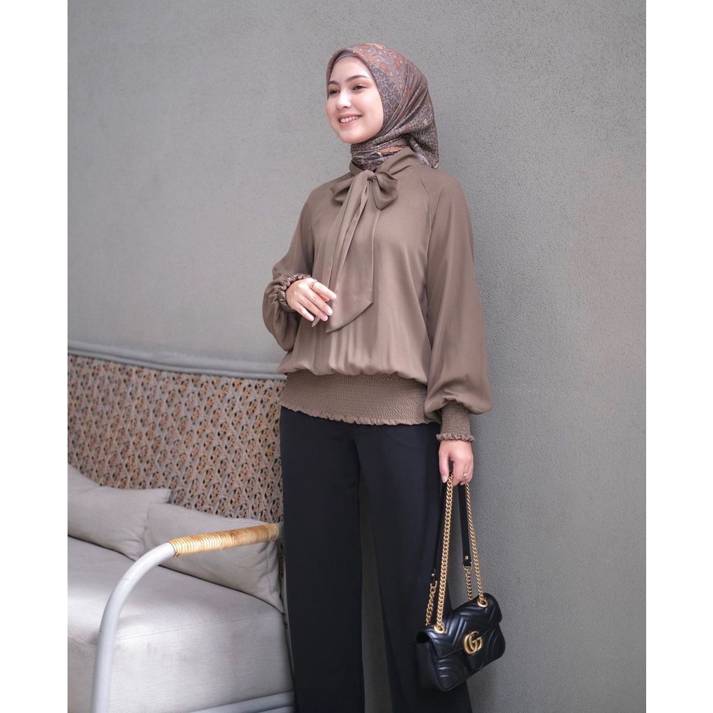 (DBY) BLOUSE DIANA KEMEJA AIRFLOW CRINCLE