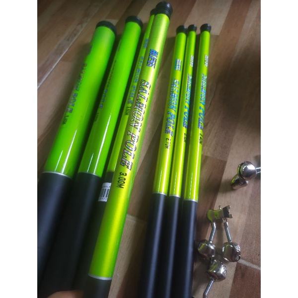 Joran Tegek Ringan salmon Pole Merk Bless