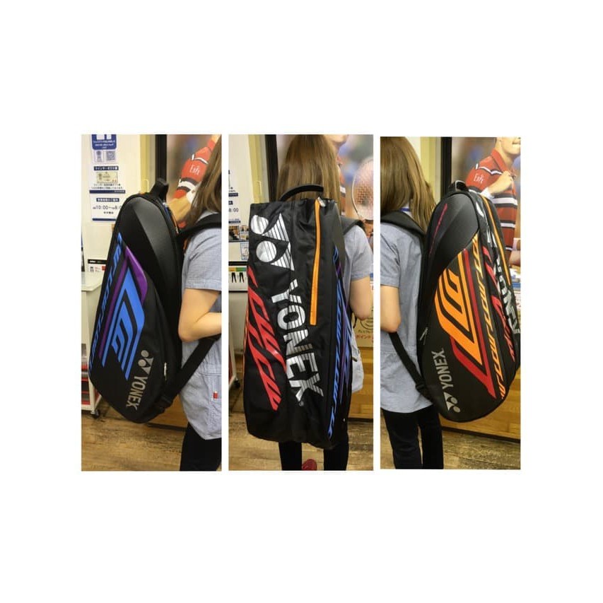 TAS BADMINTON YONEX BAG22LCW LEE CHONG WEI BLACK ( JP YONEX ) ORIGINAL