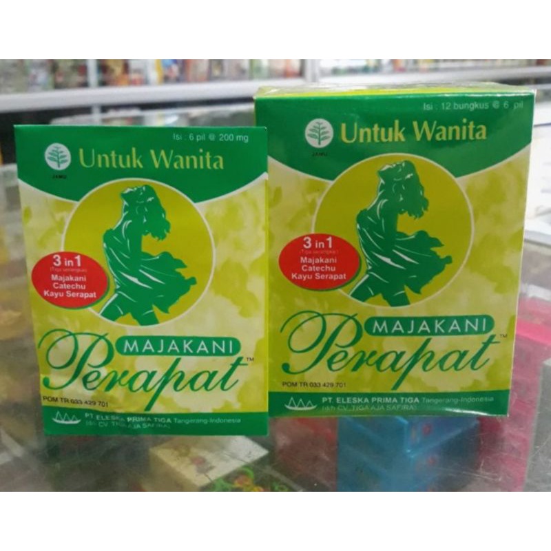 

PERAPAT MAJAKANI PIL-UNTUK WANITA MAJAKANI PERAPAT (3 IN 1 MAJAKANI CATECHU KAYU SERAPAT)