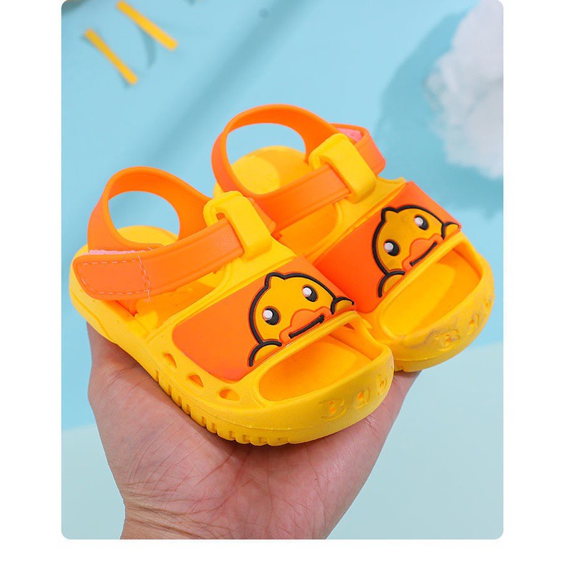 littlekiddoss SH2179 Sepatu Sandal Karet Sendal Karet Anak Duck Sandal Bayi Perempuan Import