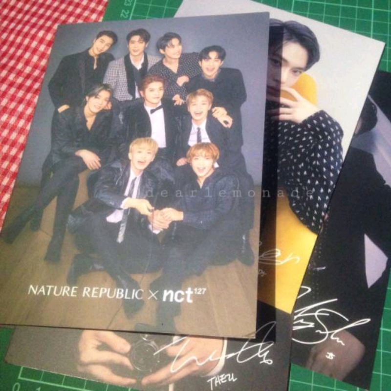 SHARING PHOTOBOOK NATURE REPUBLIK JAPAN X NCT127