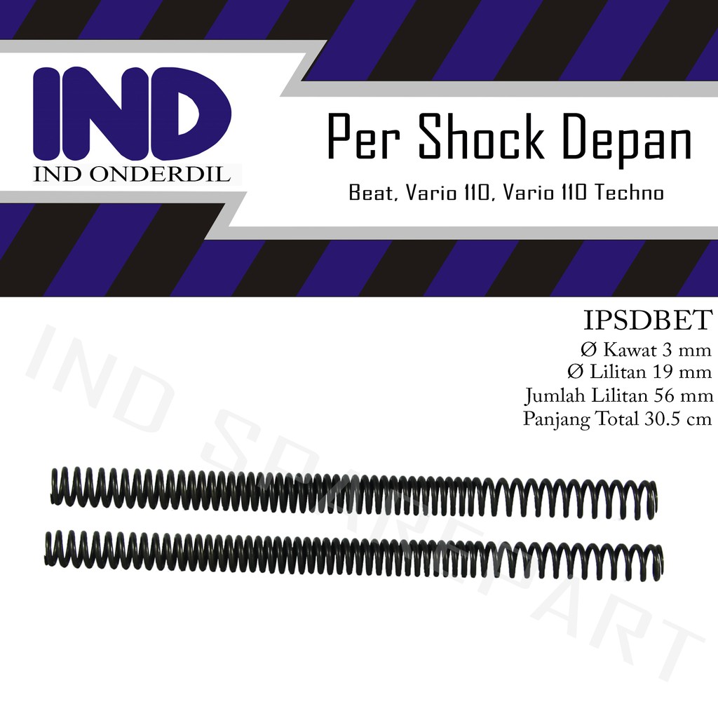 Per Shock-Sok-Shok Breaker-Shockbreaker Depan Vario 110 Old-Techno CBS