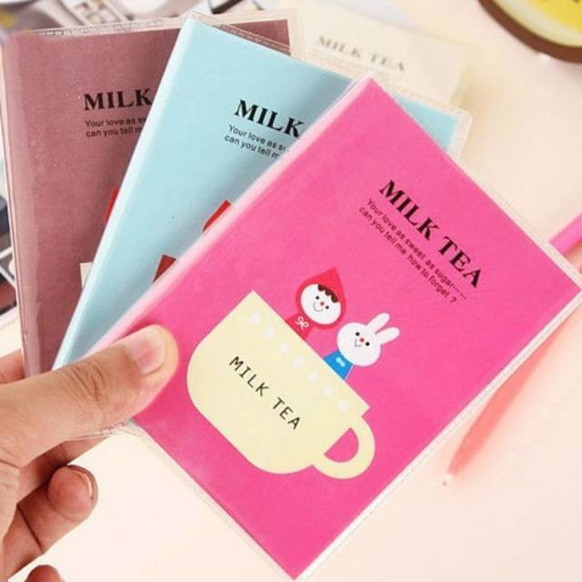 

ST37 BUKU MILK TEA CATATAN KECIL