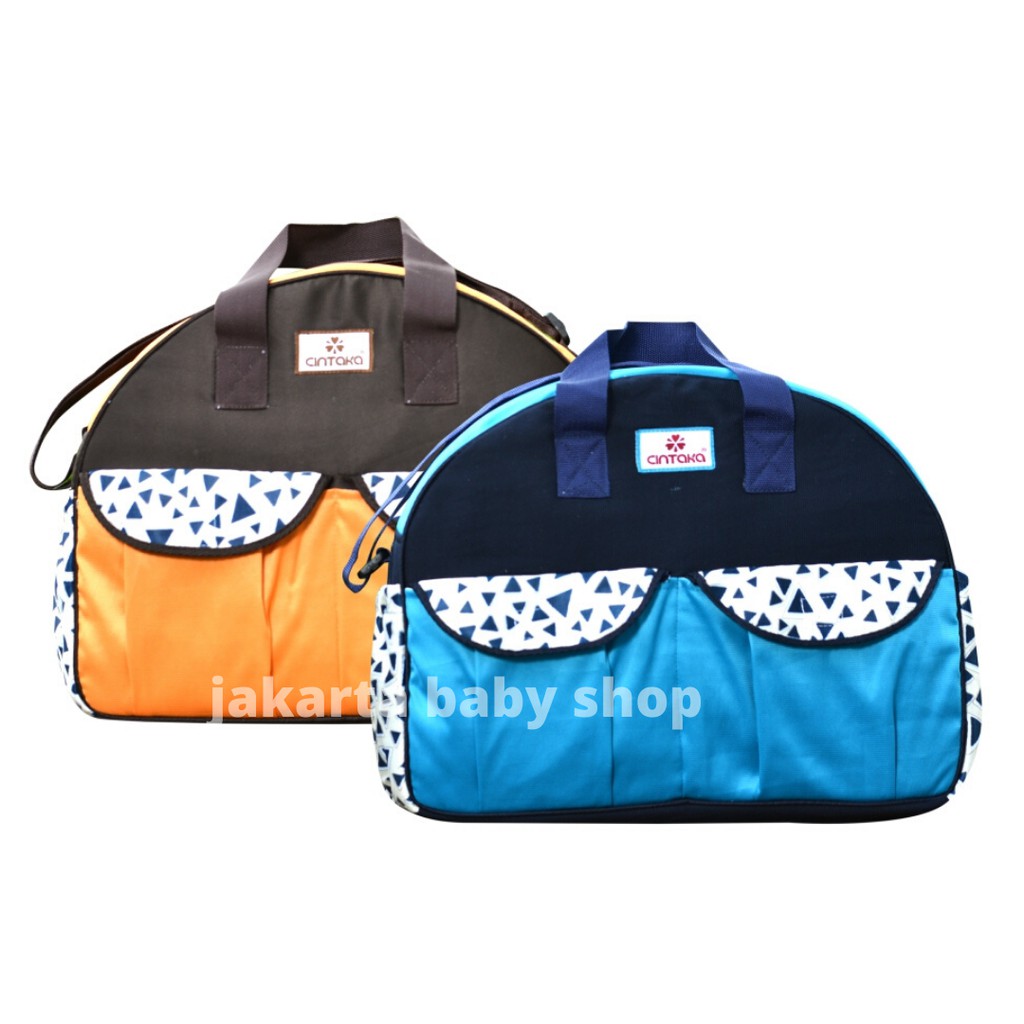 TAS BAYI BESAR DOUBLE SAKU TUTUP DELTA SERIES CINTAKA TCT1952