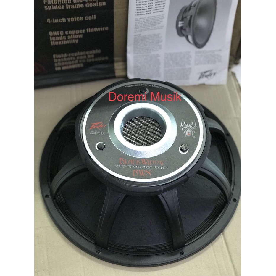 speaker black widow 15 inch