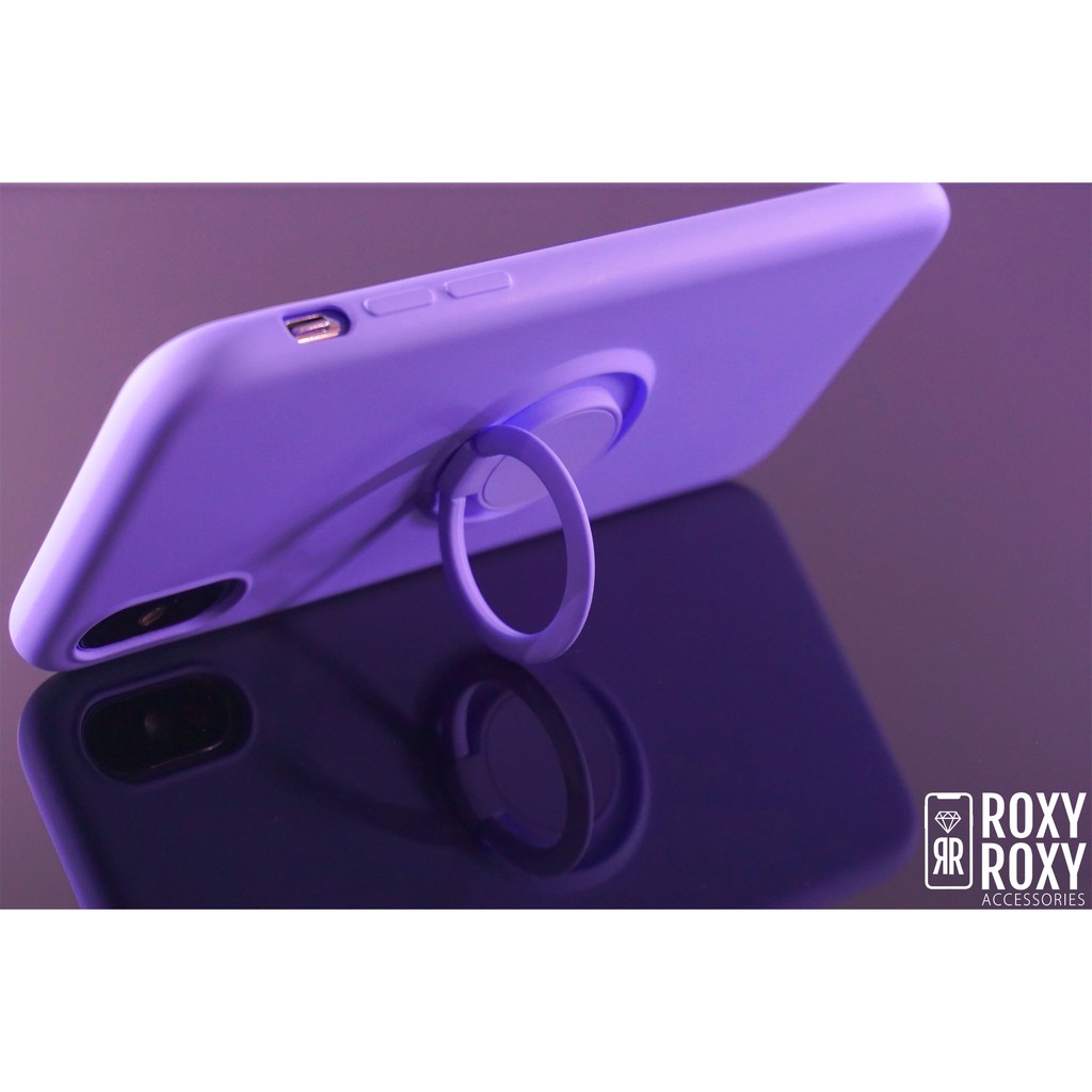 Silicone Case Bonus Ring Iphone XR - XS Max - XS  Softcase Ring