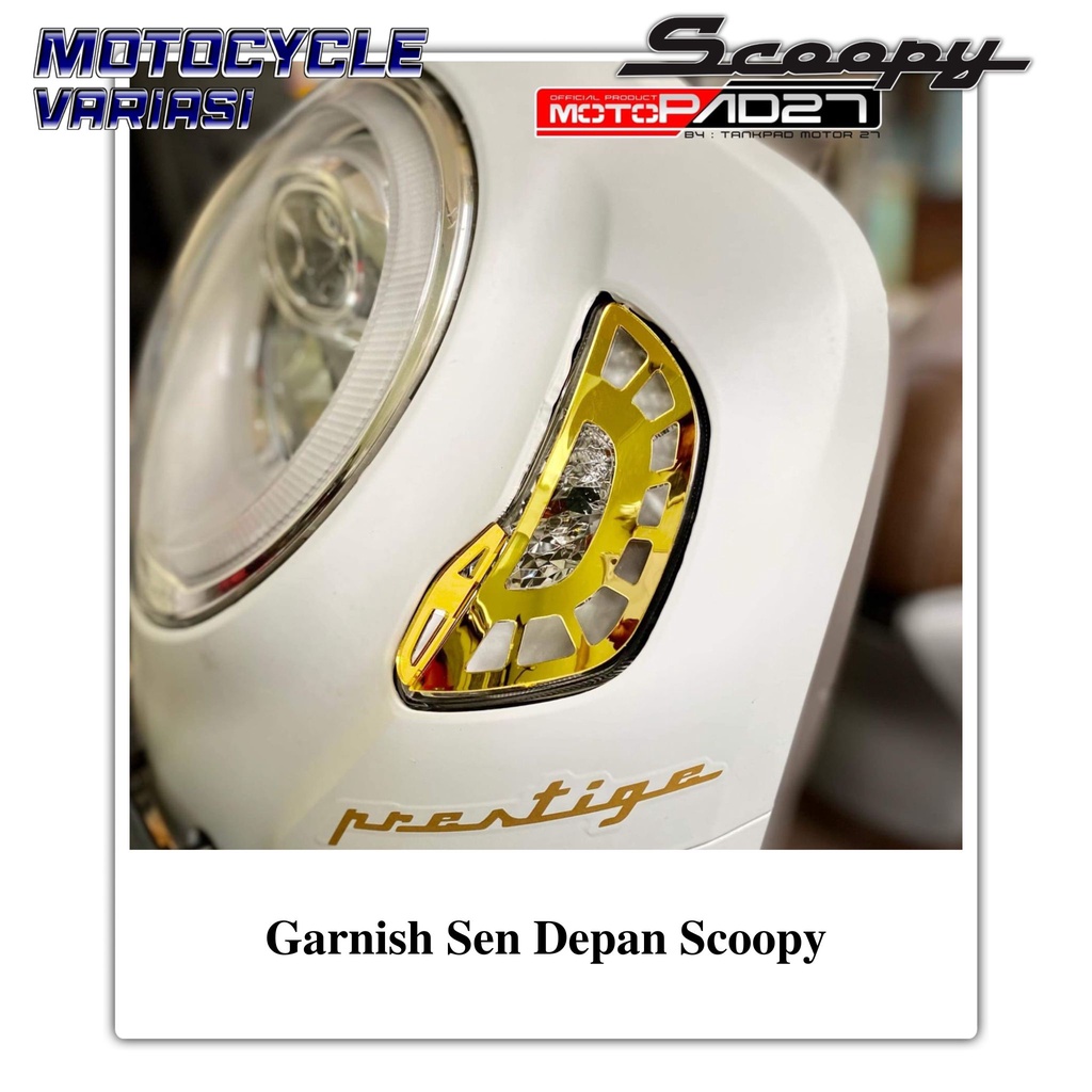 Garnish Sen Depan Scoopy Garnis Lampu Sen Scoopy