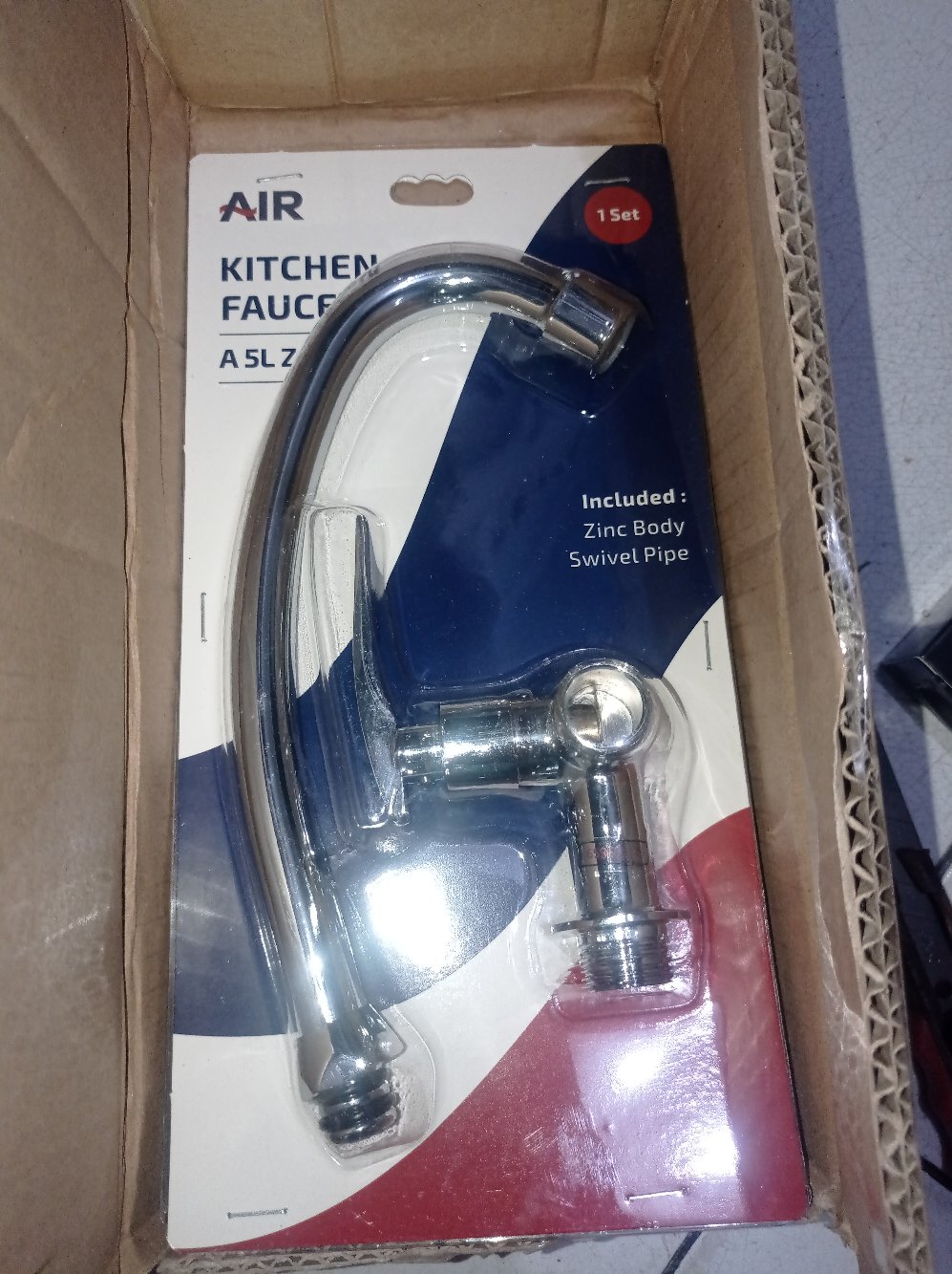 Air Kran Dapur - Keran Angsa / Kitchen Faucet - Wall Mounted A 5l Z