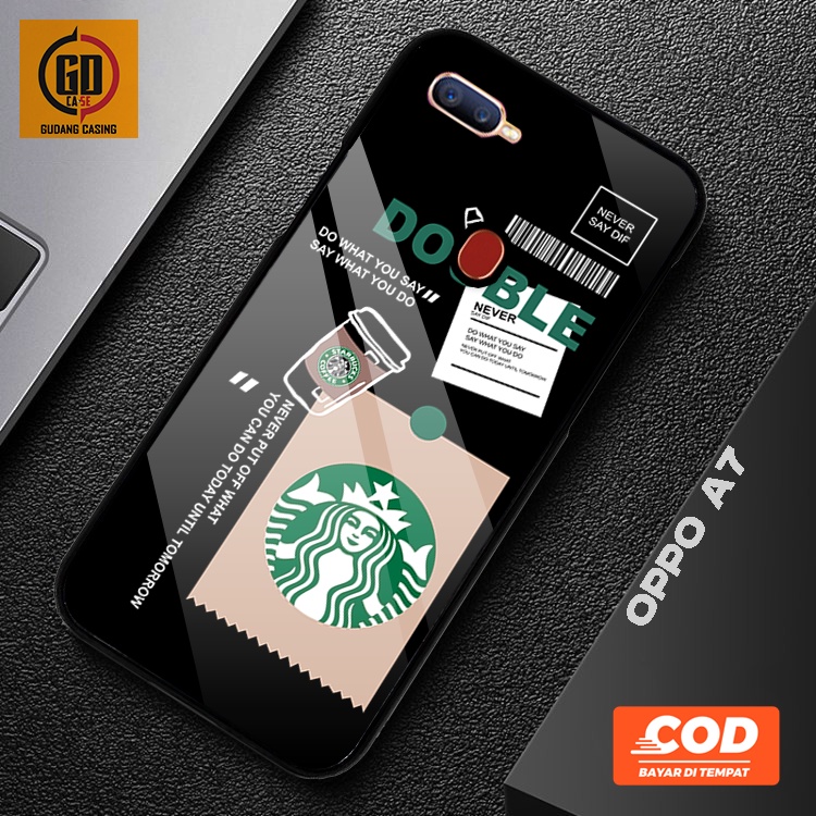 Case Oppo A7  Terbaru - Gudang Casing [ STRBK ] Oppo A7 - Case Hp - Casing Hp - Softcase Glossy - So