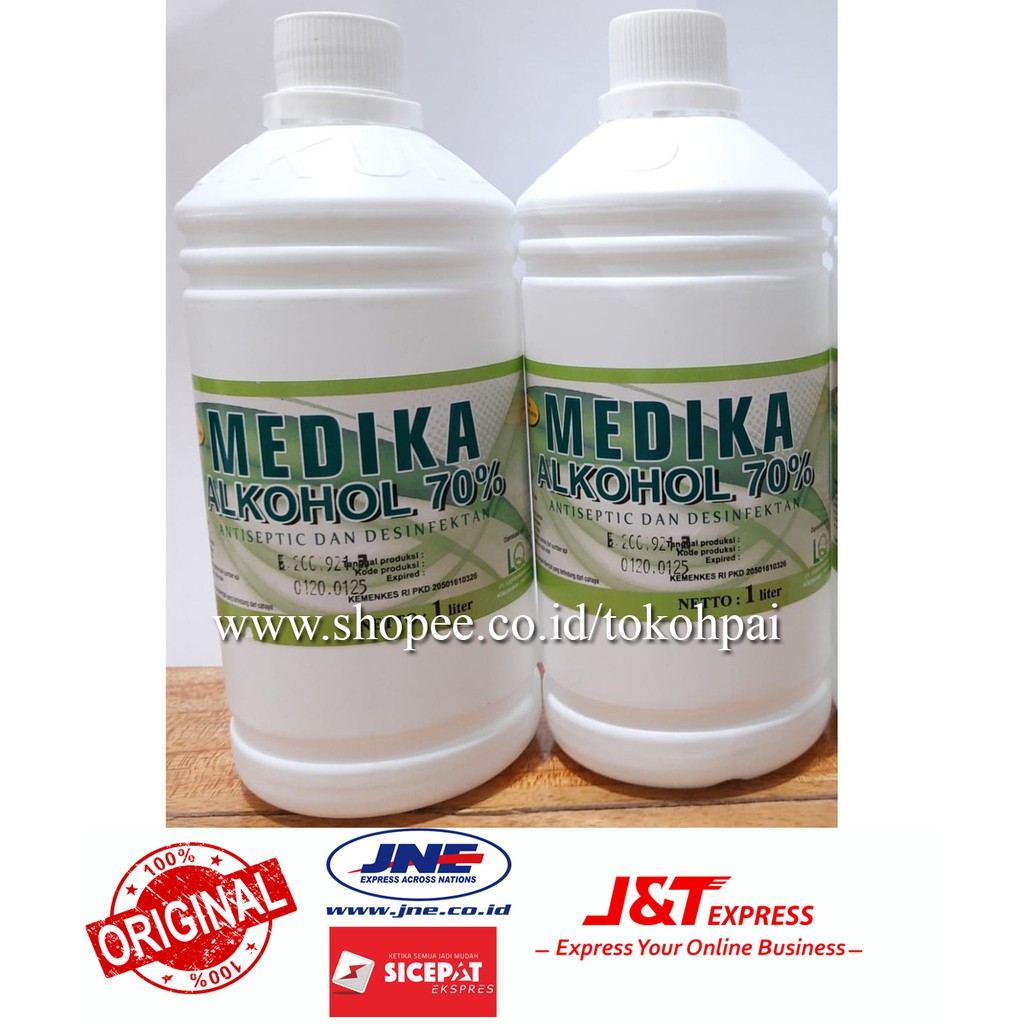 ALKOHOL 70% 1 LITER MEDIKA