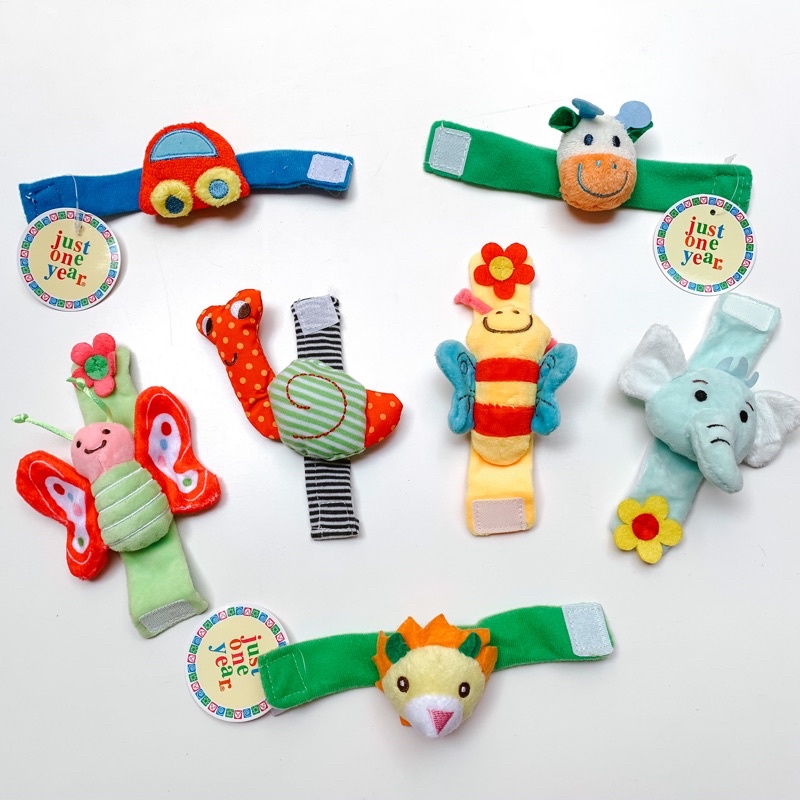 WRIST RATTLE BABY | Mainan gelang tangan bayi | rattle gelang teether baby toys