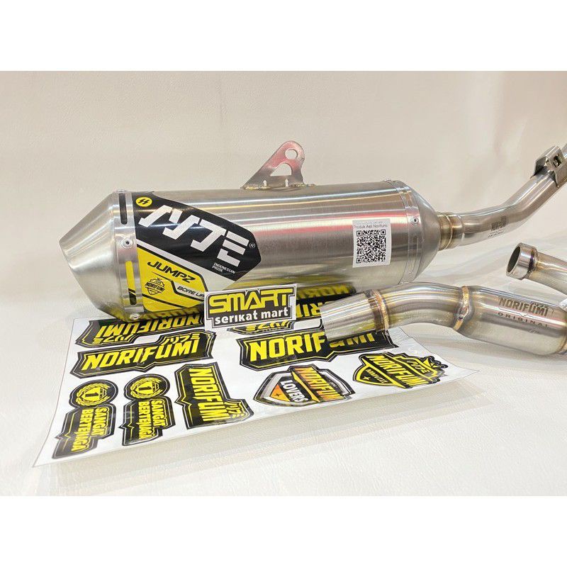 kenalpot norifumi jumpz klx,,crf