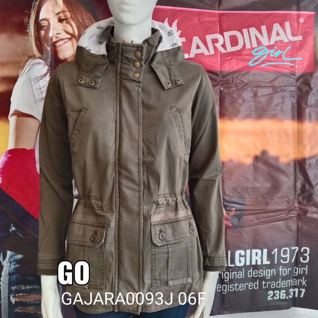 gof CARDINAL GIRL JAKET Parka Cewek Pakaian Wanita Outerwear Jaket Original!