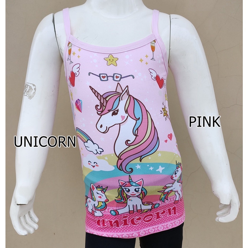 Kaos Singlet LITTLE PONY UNICORN Tali Kecil / Kaos Dalam Anak Perempuan