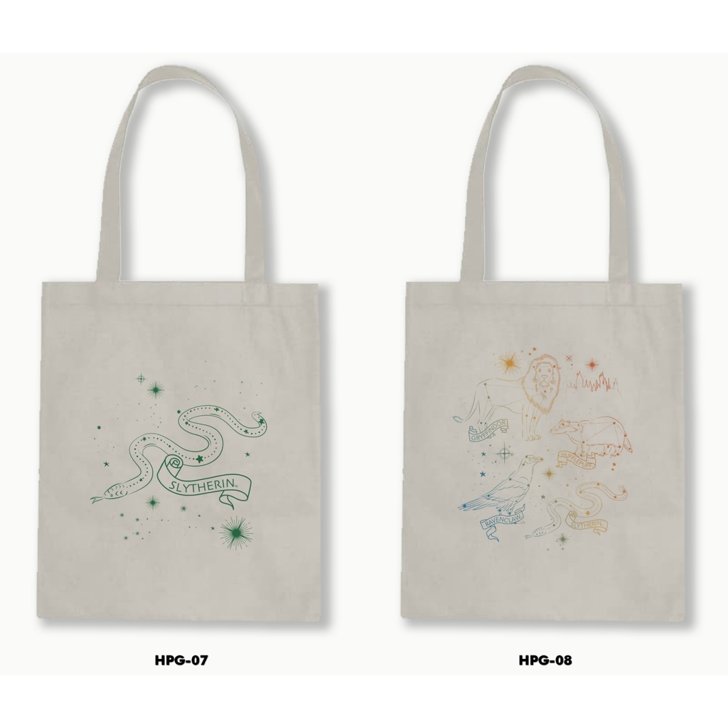 TOTE BAG BLACU -  HARRY POTTER GRAPHIC