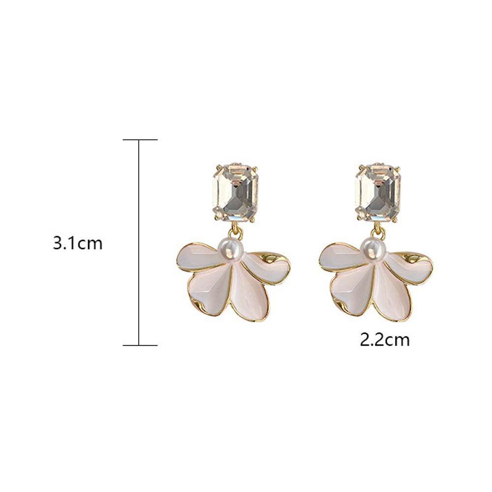 Mxbeauty Anting Tusuk Wanita Geometris Simple Trendy Untuk Anak Perempuan Sweet Alloy Ear Studs