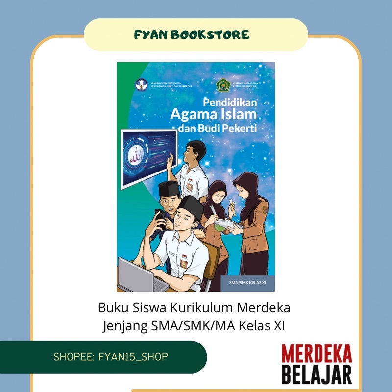 Fyan Book Store: Buku Pendidikan Agama Islam dan Budi Pekerti untuk SMK/SMA/MA Kelas XI Kurikulum