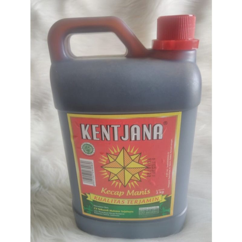 

Kecap manis KENTJANA Jerigen 3 kg Khas Kebumen Kualitas Terjamin