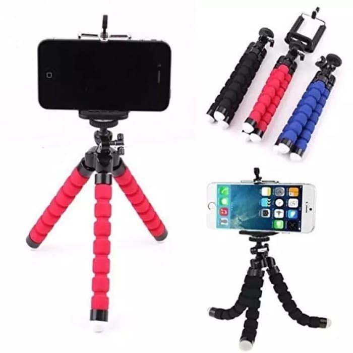 Holder Hp spider/ Gorila Pod Spider  / Gorila Tripod Spider Tripod Mini Lentur Untuk Hp atau Camera