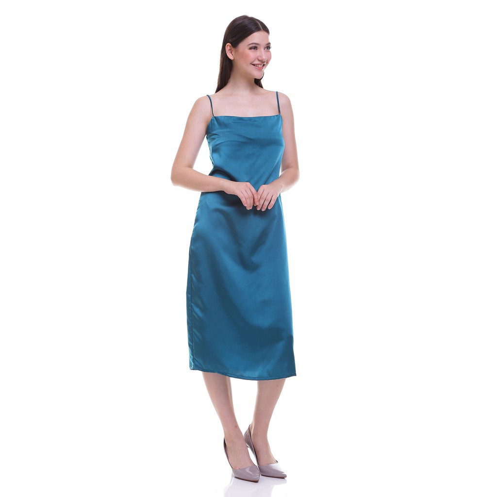 DRESS PESTA SATIN - MAXMARA DRESS