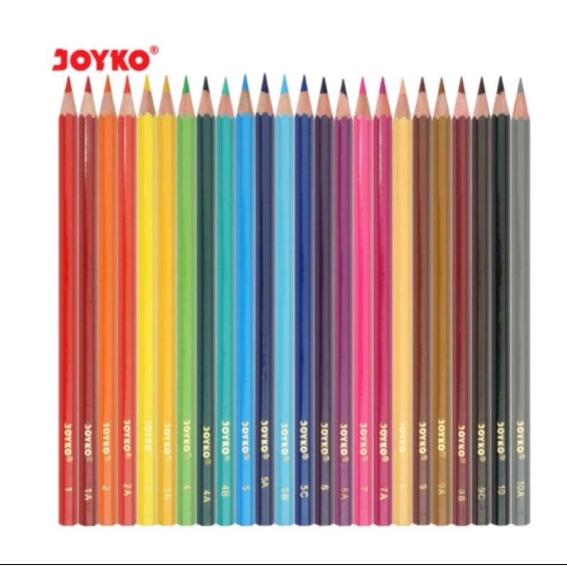 

RK Pensil Warna 24 Panjang Color Pencil Joyko