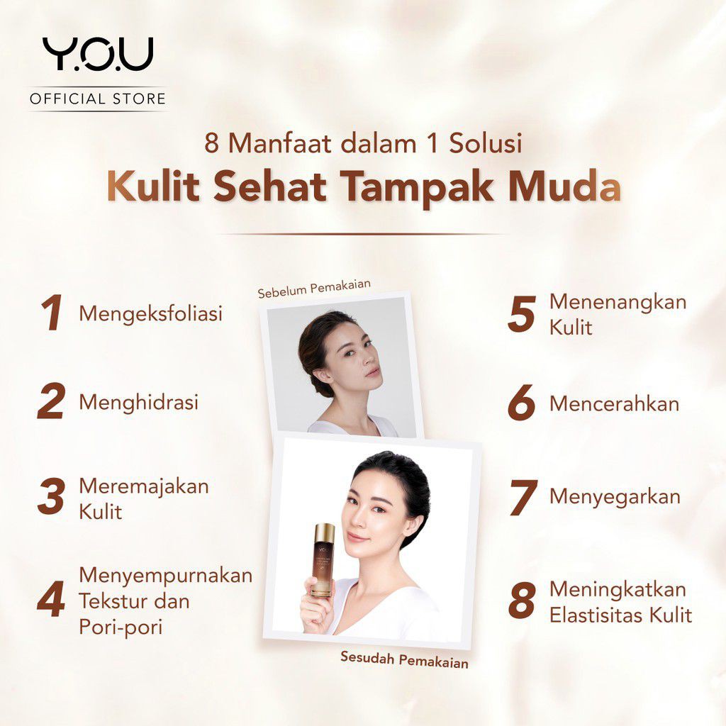 YOU Golden Age 2 in 1 Essence 100ml [1 Step for 8 skin Solutions]