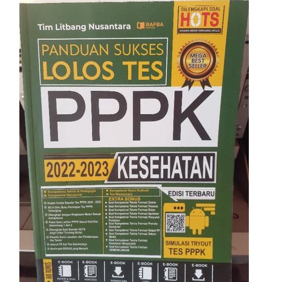 

Paling Diminati! PANDUAN SUKSES LOLOS TES PPPK 2022-2023 KESEHATAN