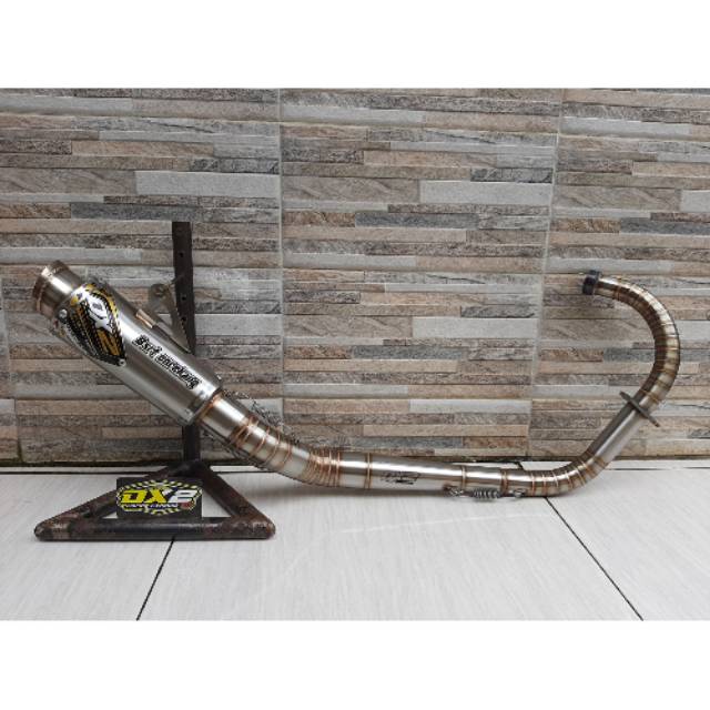 Knalpot kolong KLX,CRF,WR OX2 Racing