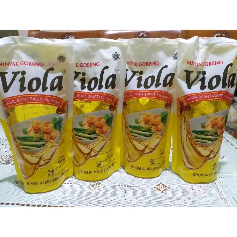 Minyak Goreng Viola 800 Ml 1 Dus 1 Karton Indonesia