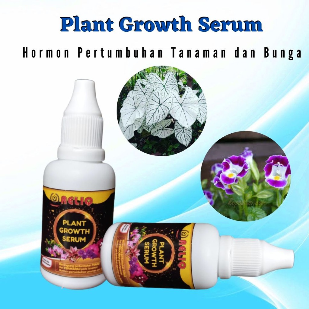 Plant Growth Serum Hormon Tanaman Bunga Hias Warna Jadi Cerah 30 Ml