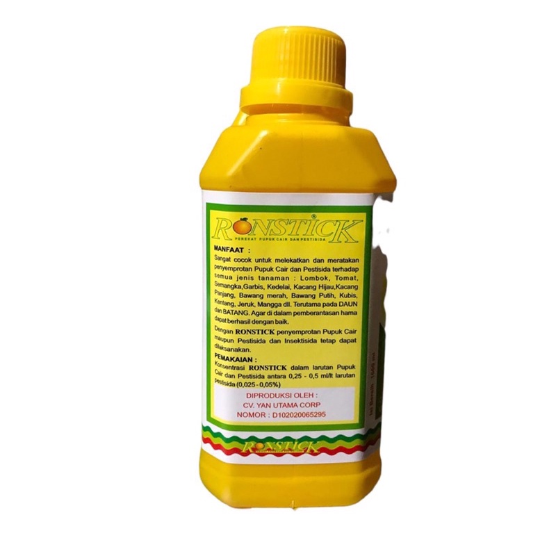 Ronstick Perekat Perata Pestisida Dan Pupuk 1000ml