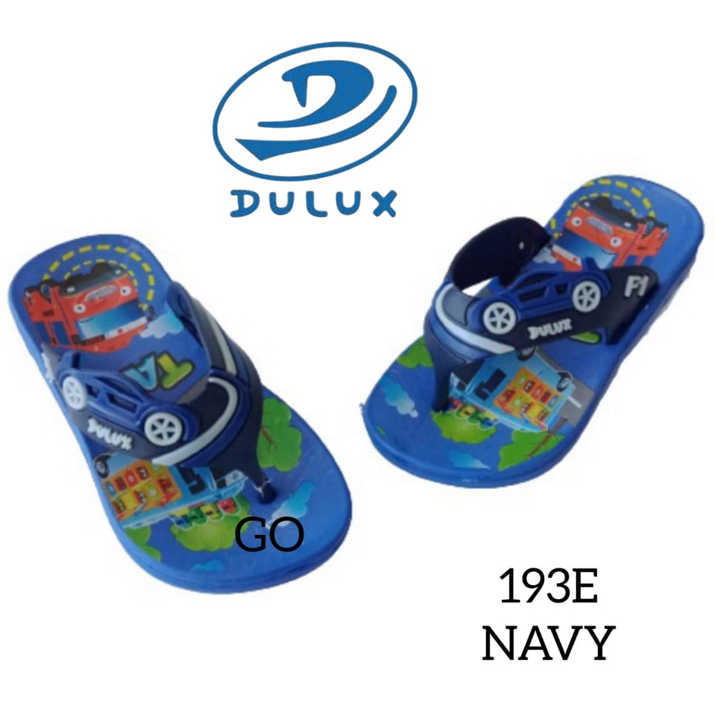 gos DULUX 193 D Sandal Jepit Anak terbaru Warna Warni Karakter Tayo