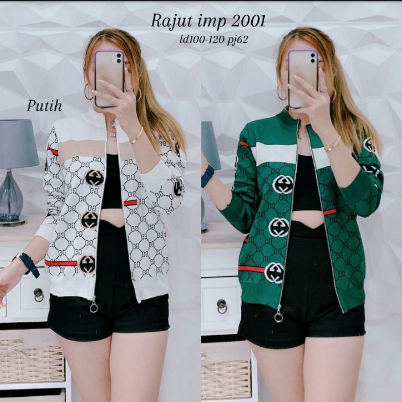 JAKET WANITA RAJUT IMPORT 2001