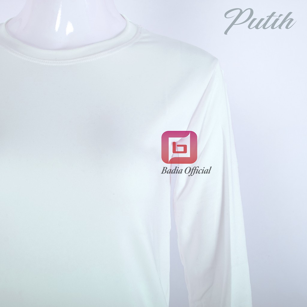 kaos manset dalaman wanita lengan panjang inner premium jumbo