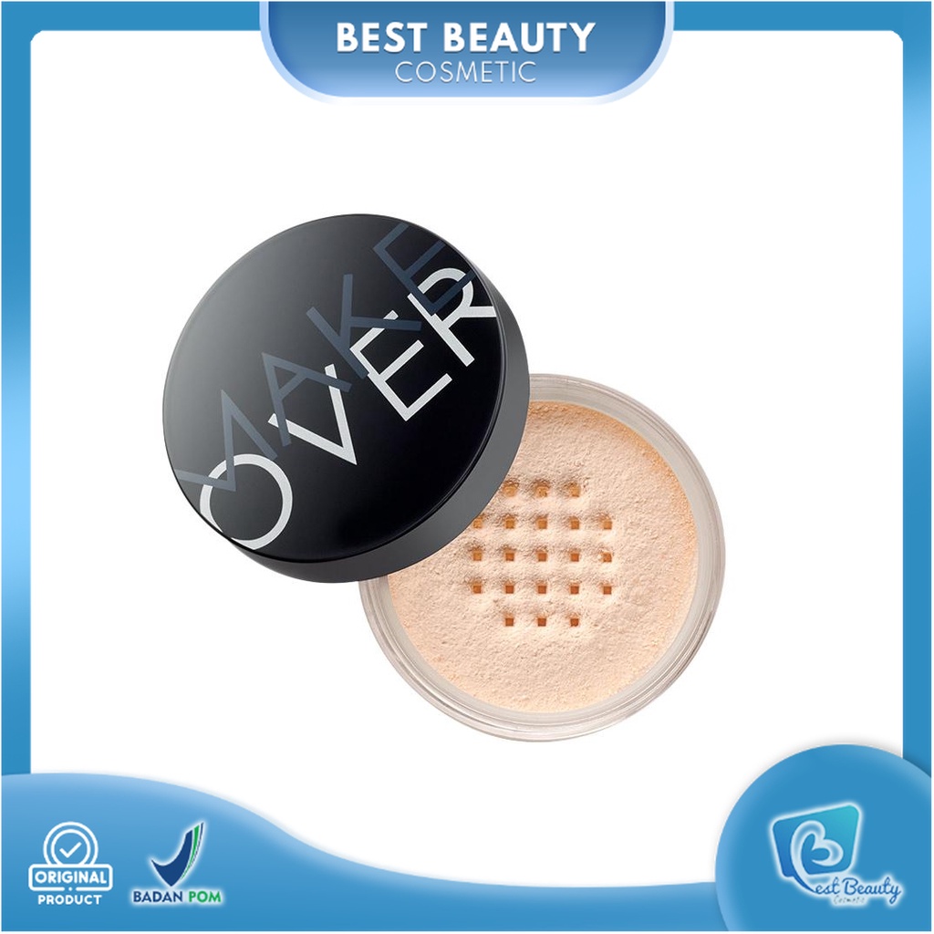 ★ BB ★ MAKE OVER Silky Smooth Translucent Powder (35 Gr) - Makeover Bedak Tabur