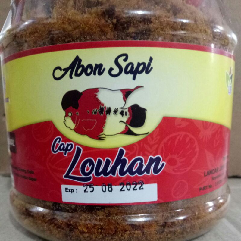 

Abon Sapi Cap Louhan Toples Siap Saji