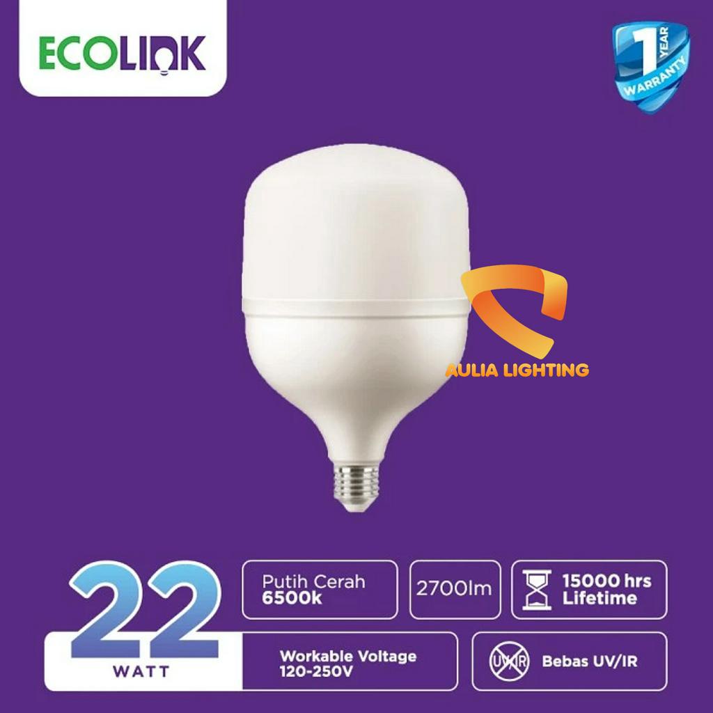 Ecolink LED Bulb Capsule 22W E27 - Cool Day Light