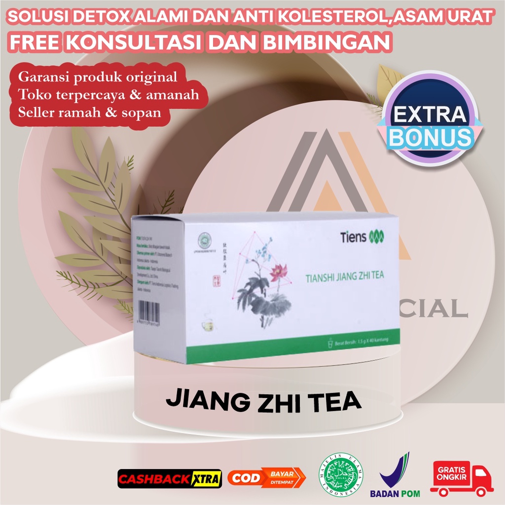 (ECERAN)PER 1 KANTUNG JIANG ZHI TEA TIENS PELANGSING TERBAIK||SLIMMING DETOX TEA TEH PELANGSING BADA