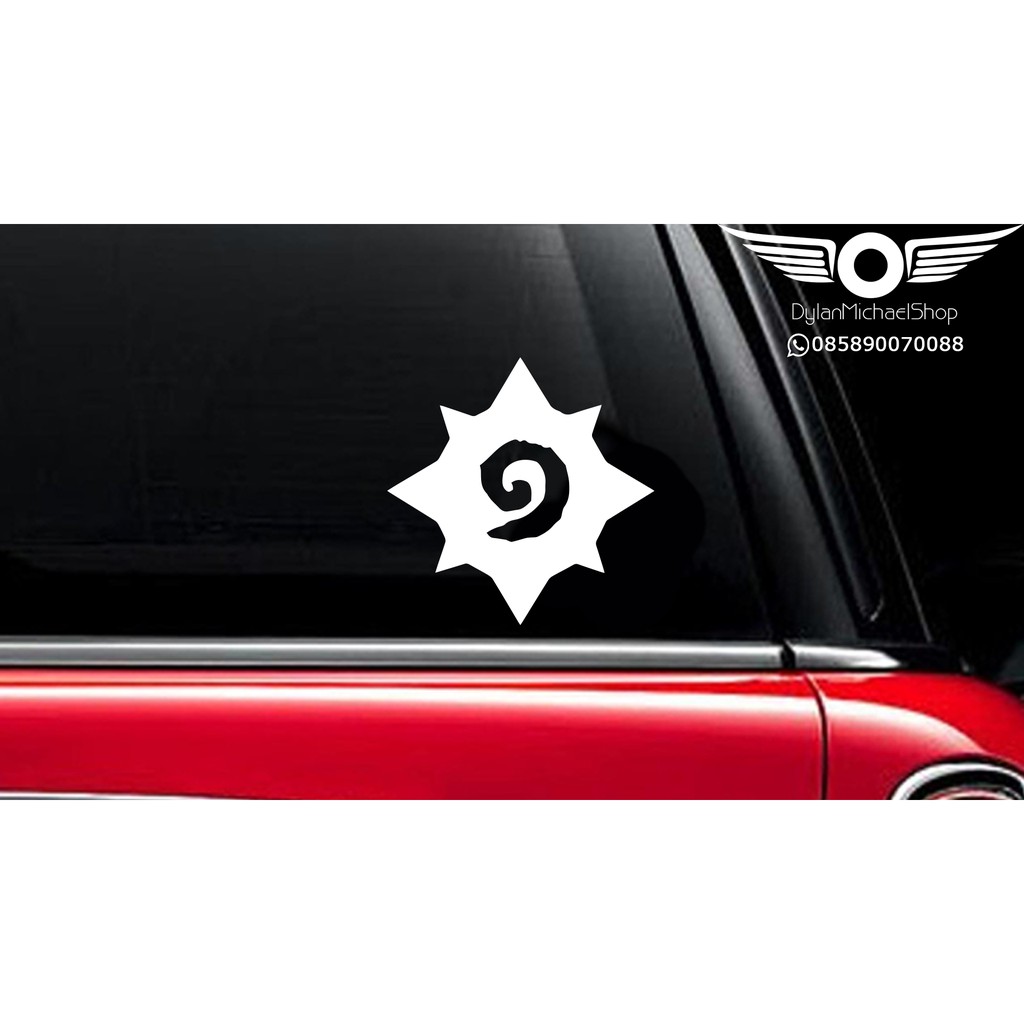 Stiker Kaca Mobil World of Warcraft HearthStone Car Sticker bumper 02