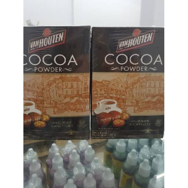 

☊0MQ Van Houten Cocoa Powder 180gr Kemasan BARU..!! ✫ (Terkini)