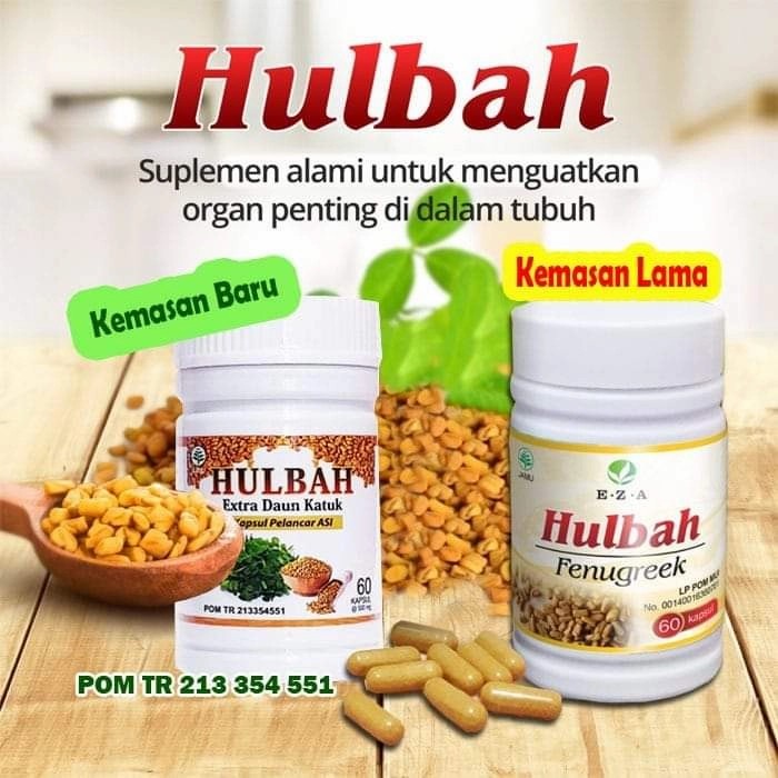 HULBAH EZA obat herbal pelancar asi ibu menyusui Meningkatkan ASI hingga 300% Menguatkan Jantung Gin