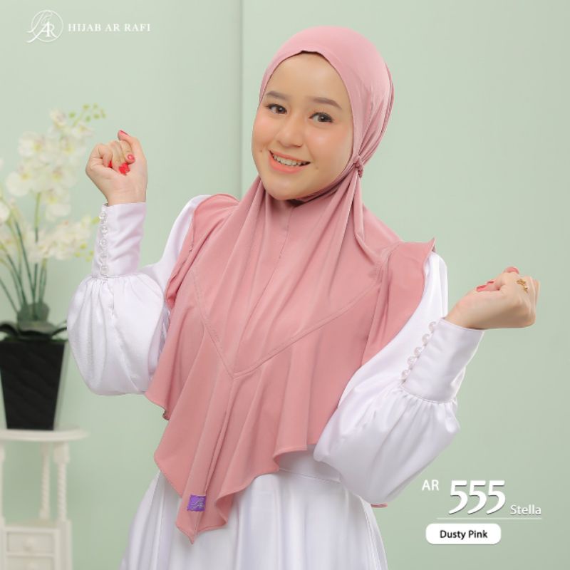 Terbaru√COD√Bergo maryam ori Arrafi AR 555 tali kepang