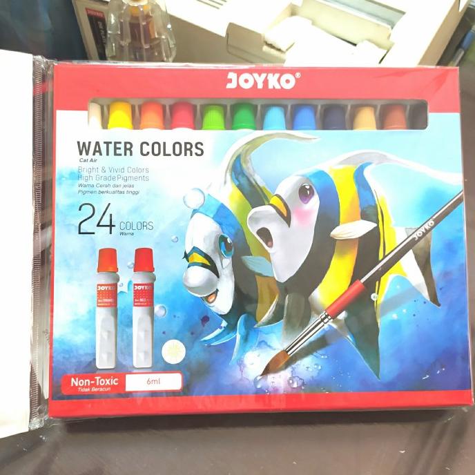 

Cat Air Titi 24 Warna/Water Colours
