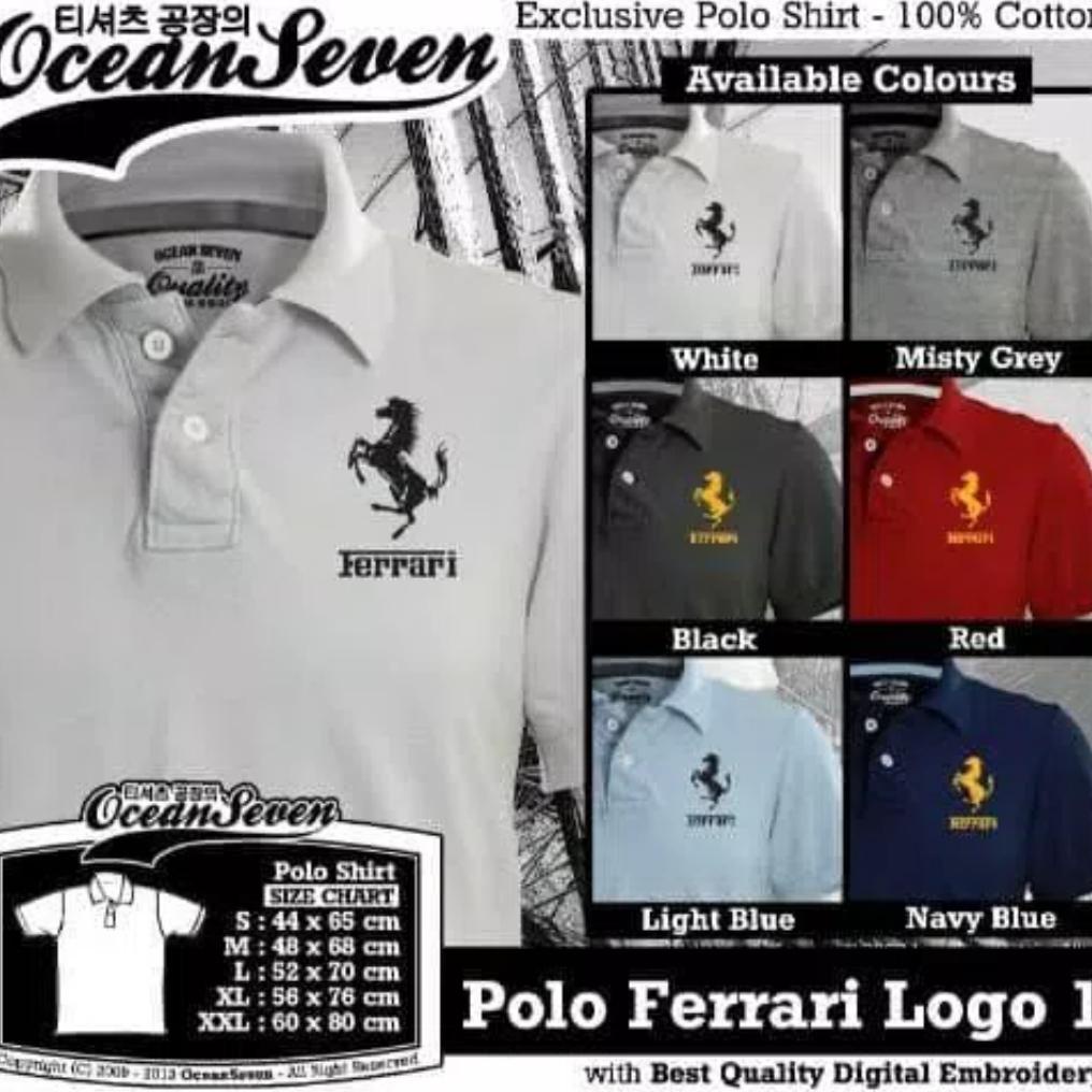 POLO LOGO FERRARI