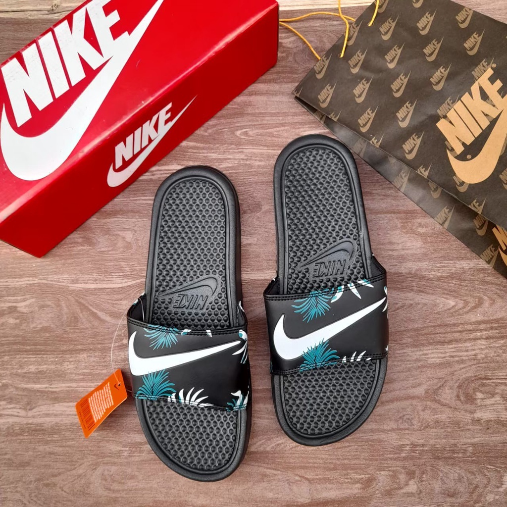 Sandal Nike Benassi / Sandal Selop Slip On Pria Wanita Nike Slide