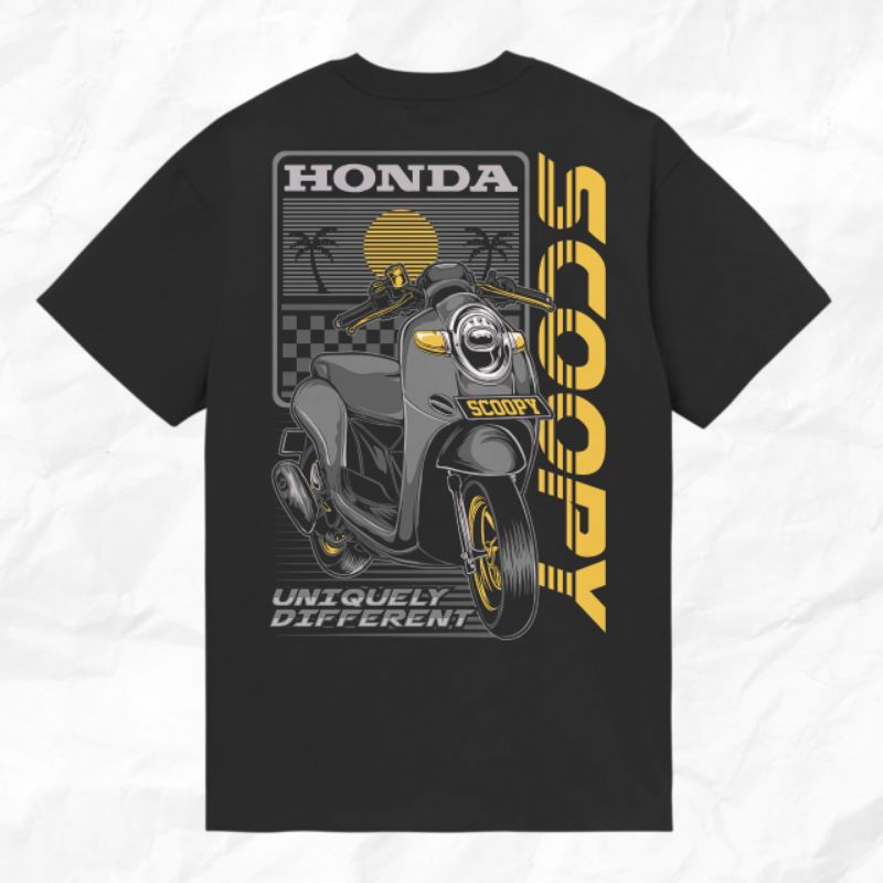 [BAYAR COD] KAOS HONDA SCOOPY DISTRO ORIGINAL